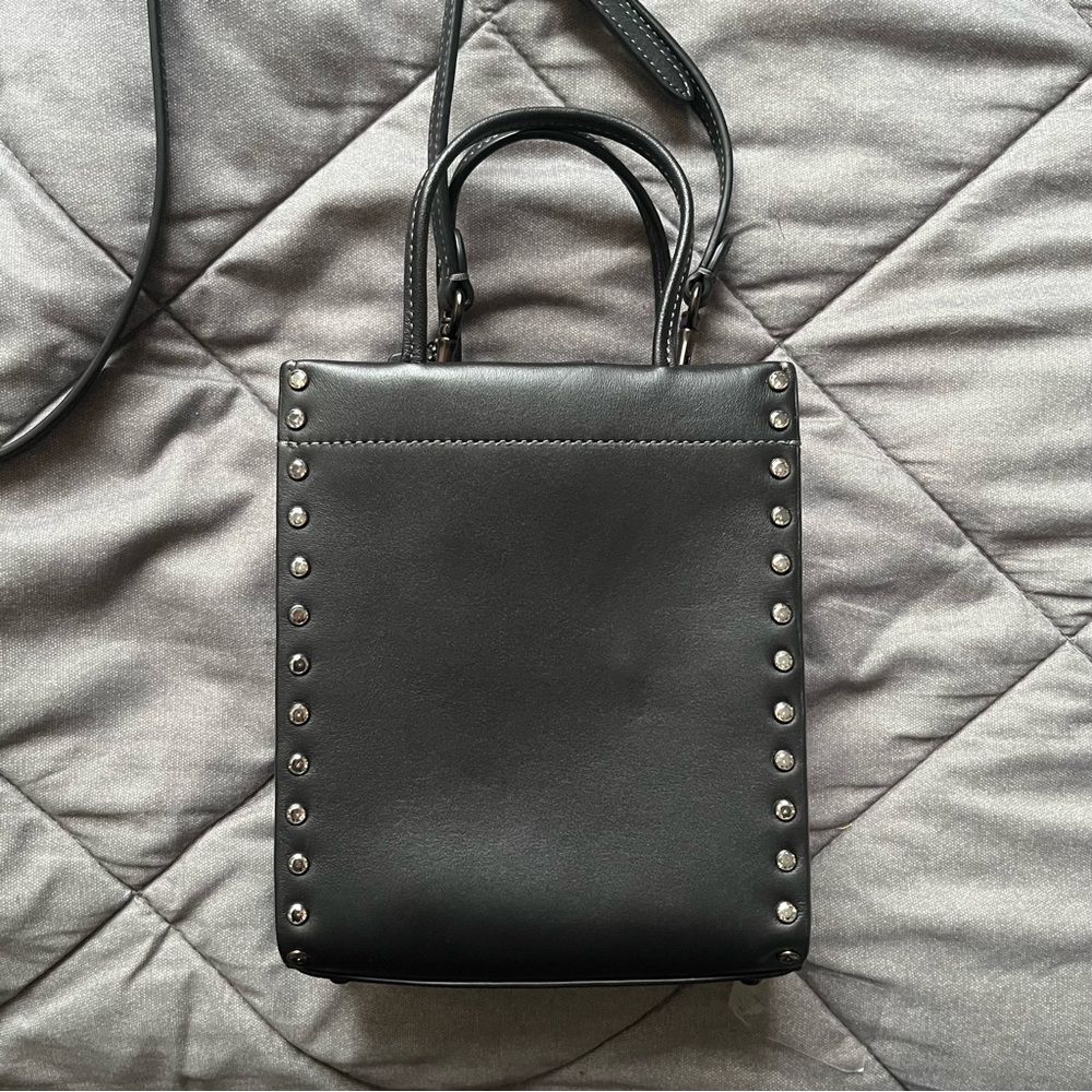 Mini Cashin Tote With Crystal Rivets
